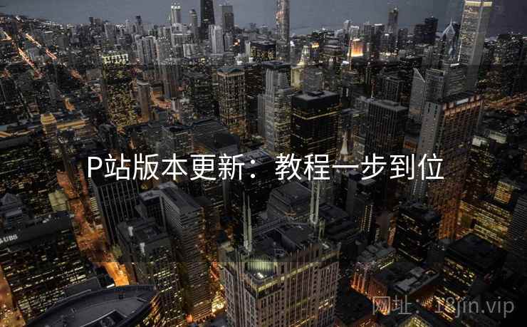 P站版本更新：教程一步到位