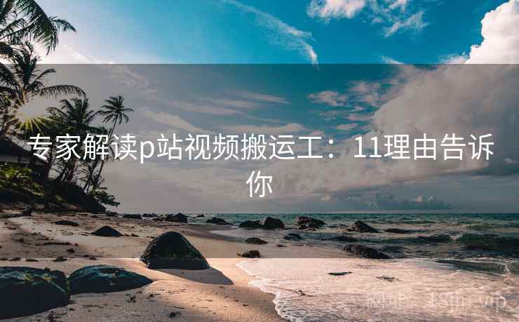 专家解读p站视频搬运工：11理由告诉你